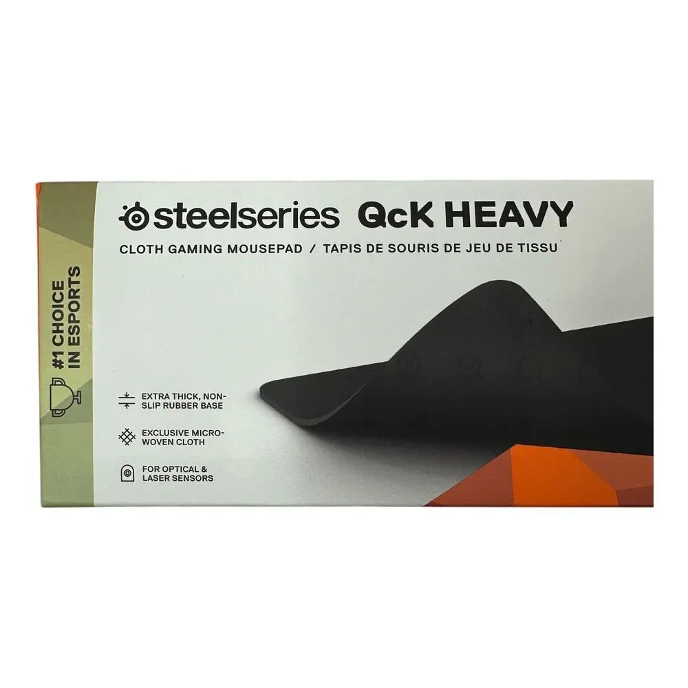 Steelseries Qck Heavy Gaming Mouse Pad - XXL Thick Cloth - Sized to Cover Desks